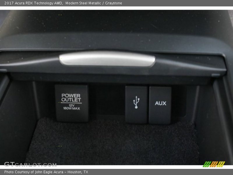 Modern Steel Metallic / Graystone 2017 Acura RDX Technology AWD