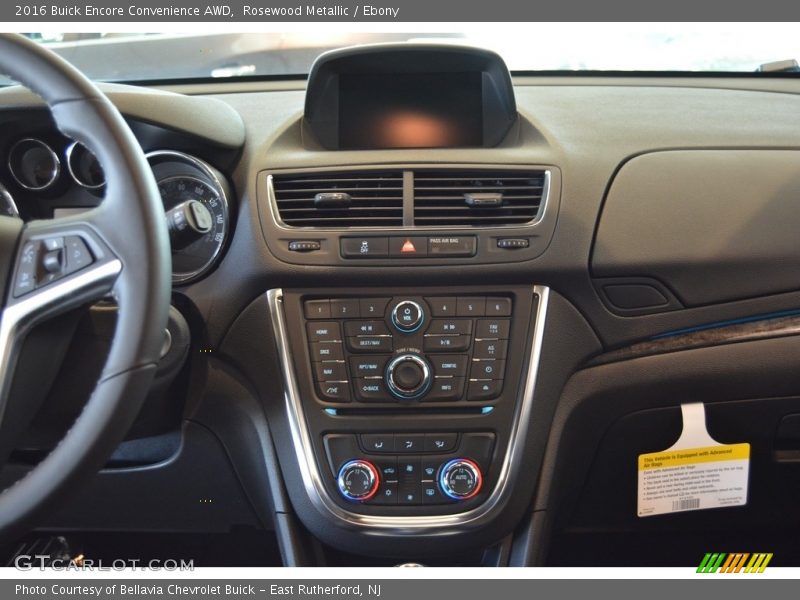 Rosewood Metallic / Ebony 2016 Buick Encore Convenience AWD