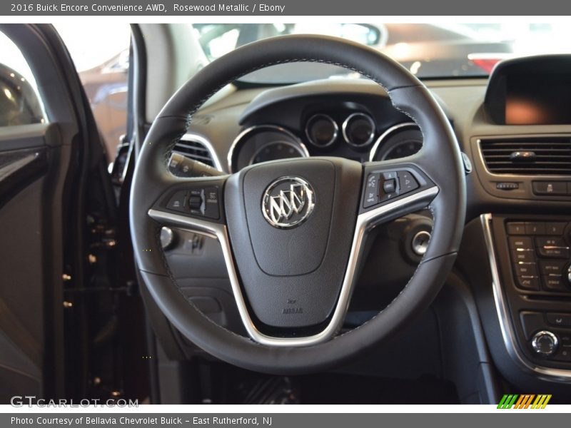 Rosewood Metallic / Ebony 2016 Buick Encore Convenience AWD