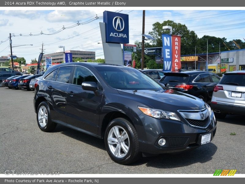 Graphite Luster Metallic / Ebony 2014 Acura RDX Technology AWD