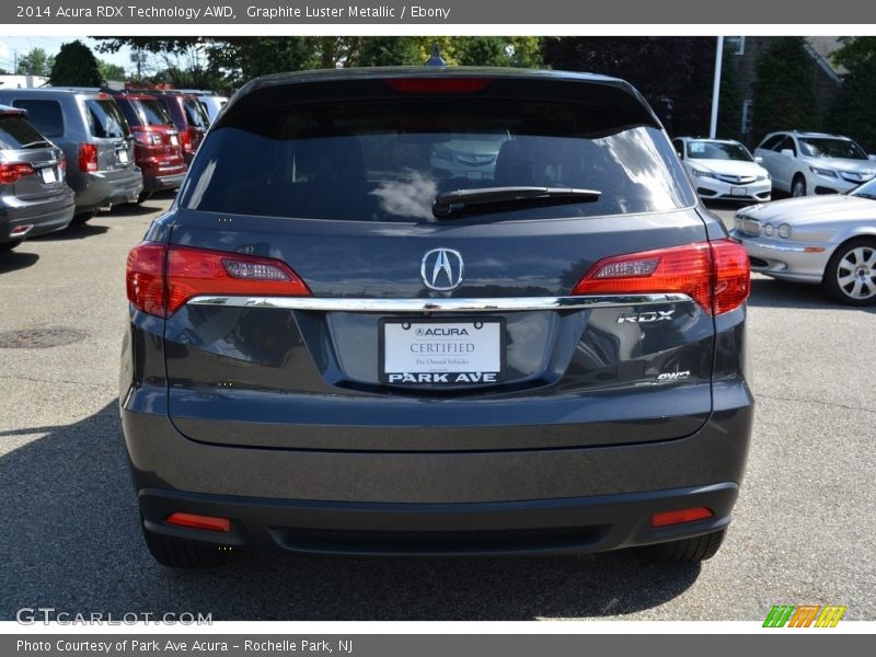 Graphite Luster Metallic / Ebony 2014 Acura RDX Technology AWD