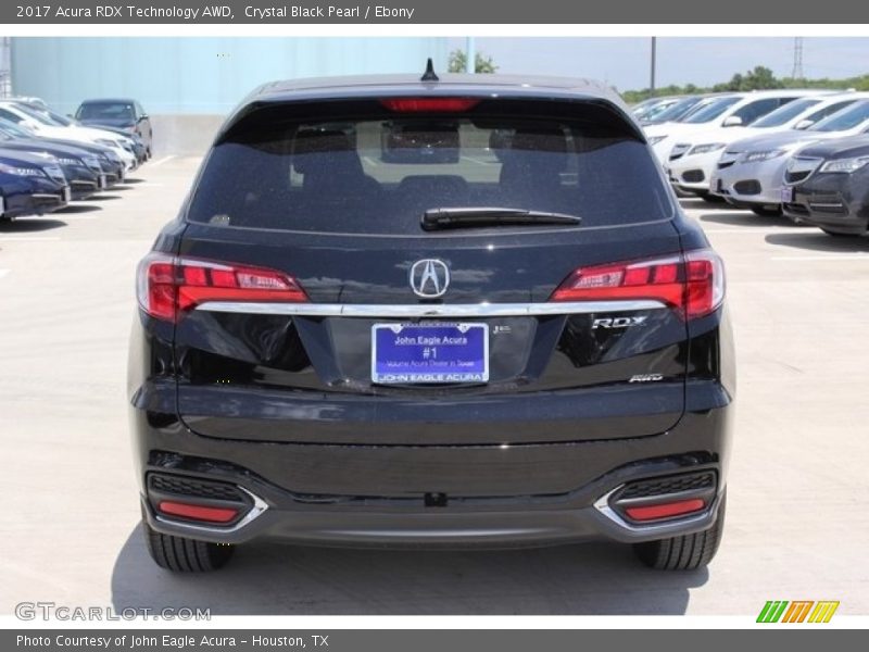 Crystal Black Pearl / Ebony 2017 Acura RDX Technology AWD