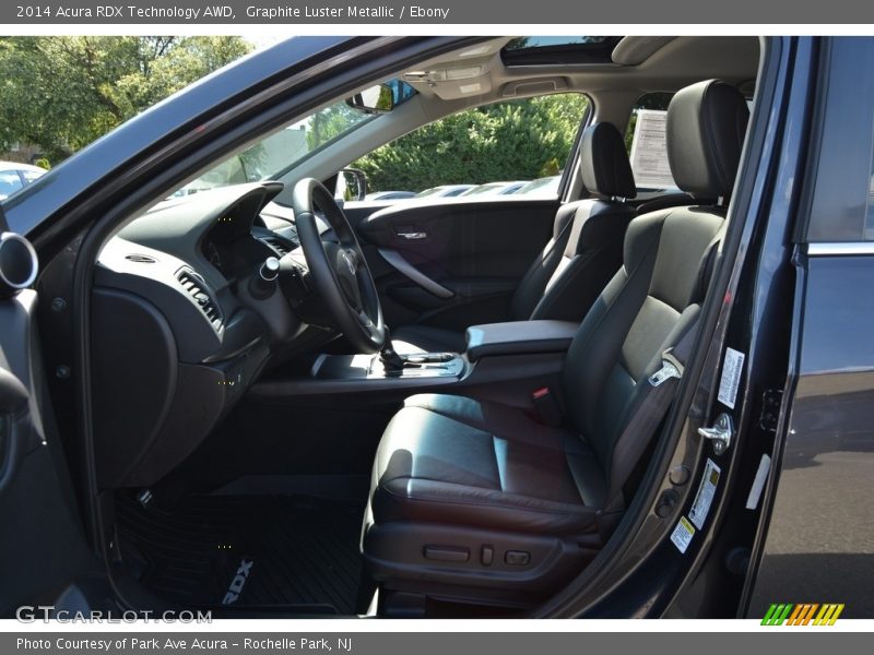 Graphite Luster Metallic / Ebony 2014 Acura RDX Technology AWD