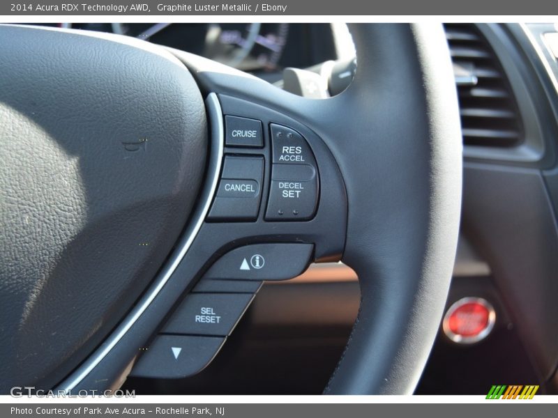 Graphite Luster Metallic / Ebony 2014 Acura RDX Technology AWD