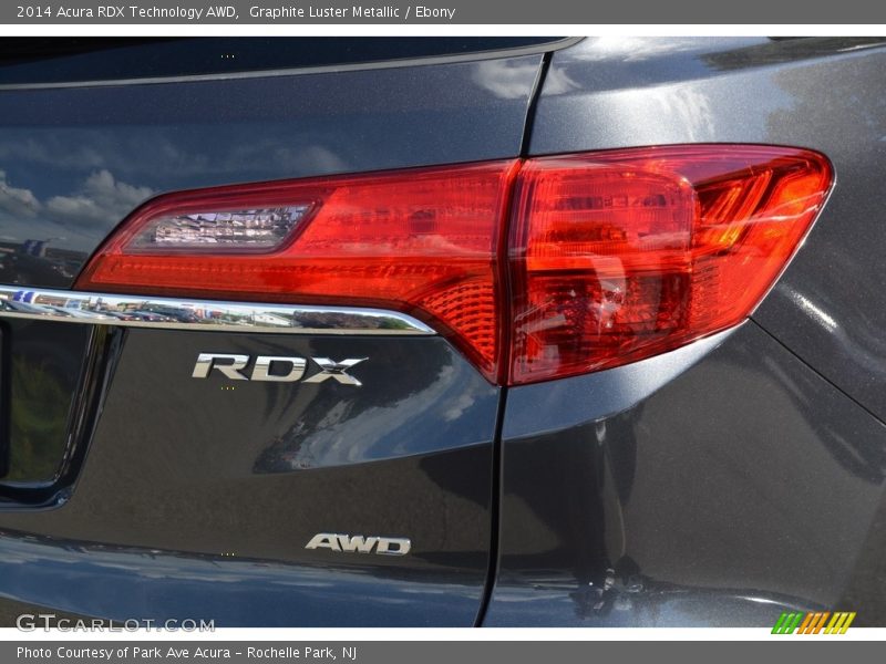 Graphite Luster Metallic / Ebony 2014 Acura RDX Technology AWD