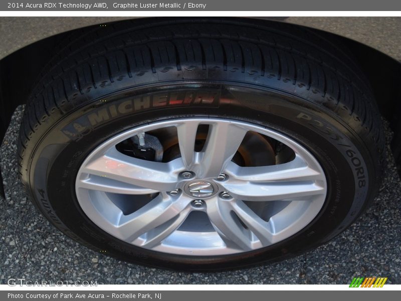 Graphite Luster Metallic / Ebony 2014 Acura RDX Technology AWD