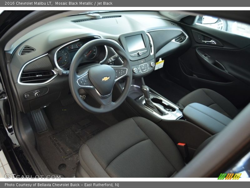 Mosaic Black Metallic / Jet Black 2016 Chevrolet Malibu LT