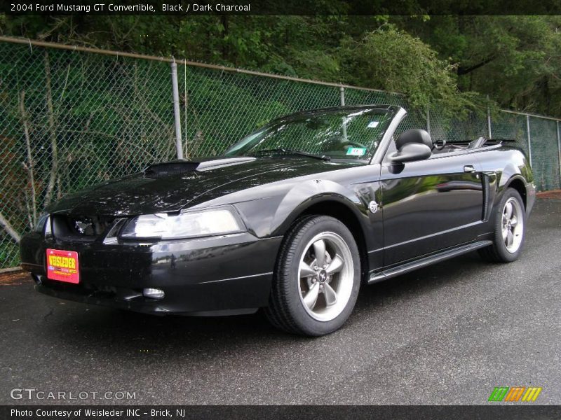 Black / Dark Charcoal 2004 Ford Mustang GT Convertible
