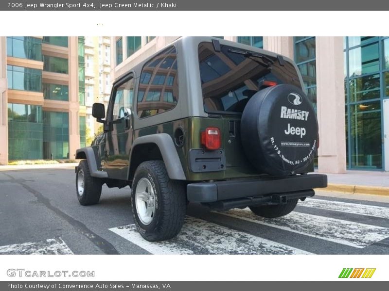 Jeep Green Metallic / Khaki 2006 Jeep Wrangler Sport 4x4