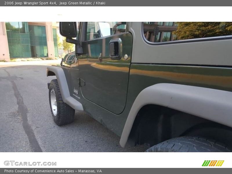 Jeep Green Metallic / Khaki 2006 Jeep Wrangler Sport 4x4
