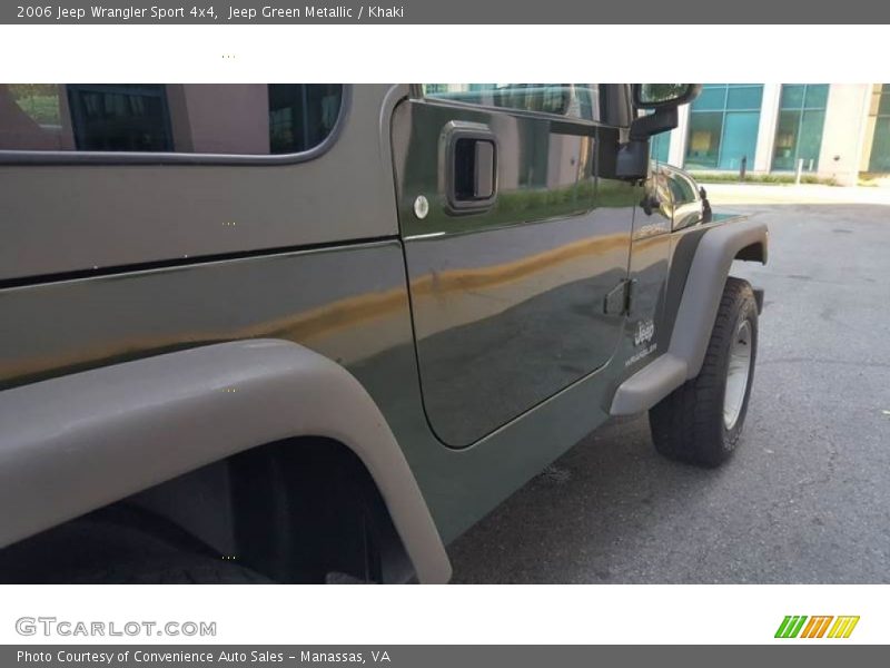 Jeep Green Metallic / Khaki 2006 Jeep Wrangler Sport 4x4