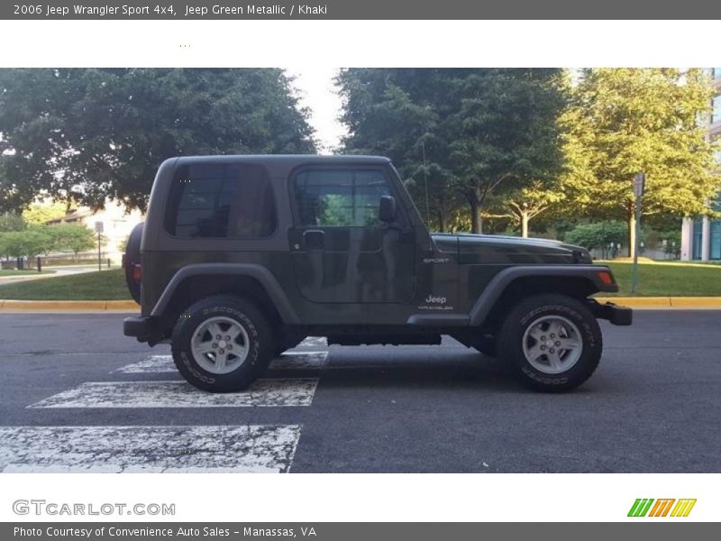 Jeep Green Metallic / Khaki 2006 Jeep Wrangler Sport 4x4