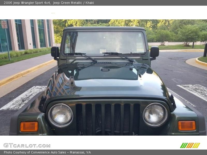 Jeep Green Metallic / Khaki 2006 Jeep Wrangler Sport 4x4