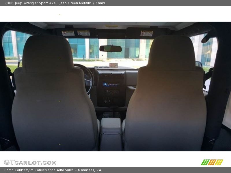 Jeep Green Metallic / Khaki 2006 Jeep Wrangler Sport 4x4