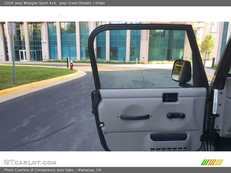 Jeep Green Metallic / Khaki 2006 Jeep Wrangler Sport 4x4