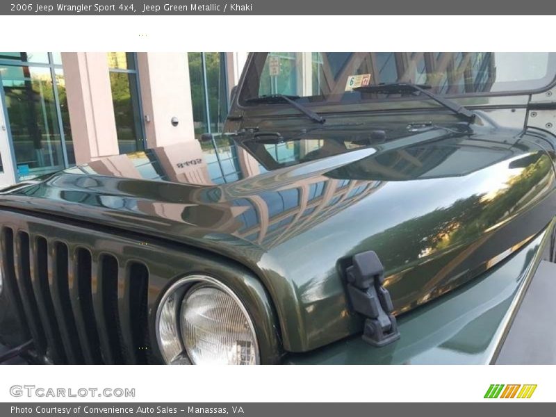 Jeep Green Metallic / Khaki 2006 Jeep Wrangler Sport 4x4