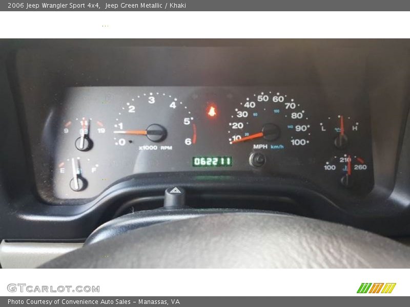 Jeep Green Metallic / Khaki 2006 Jeep Wrangler Sport 4x4