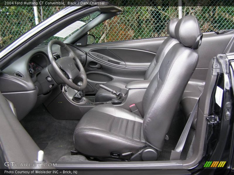 Black / Dark Charcoal 2004 Ford Mustang GT Convertible