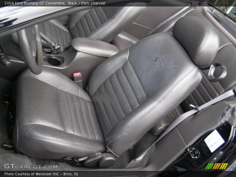 Black / Dark Charcoal 2004 Ford Mustang GT Convertible