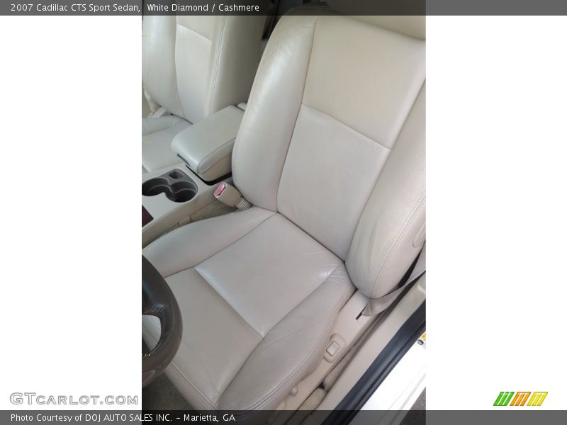 White Diamond / Cashmere 2007 Cadillac CTS Sport Sedan