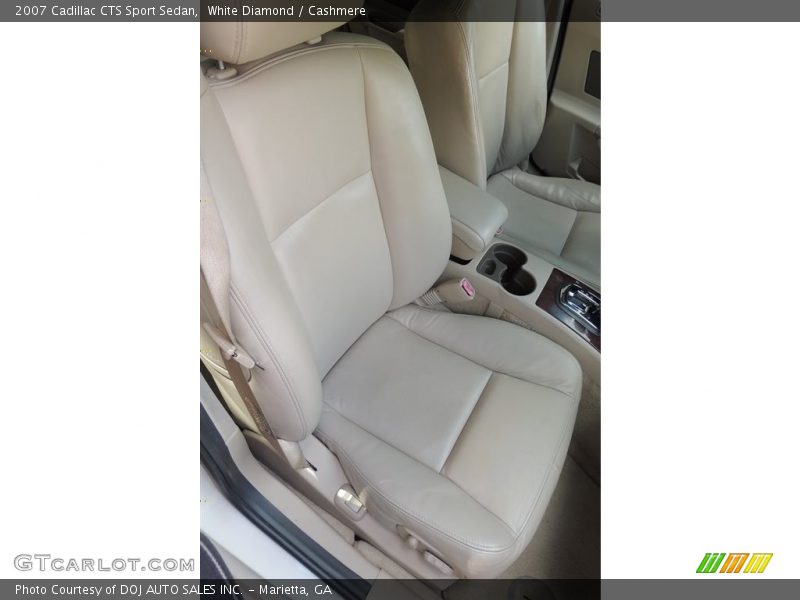 White Diamond / Cashmere 2007 Cadillac CTS Sport Sedan