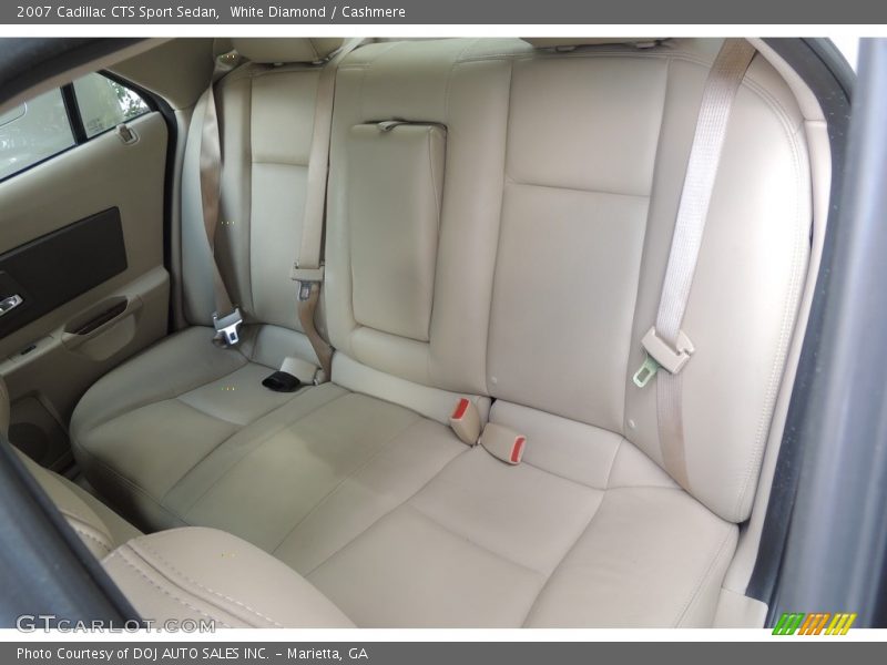 White Diamond / Cashmere 2007 Cadillac CTS Sport Sedan