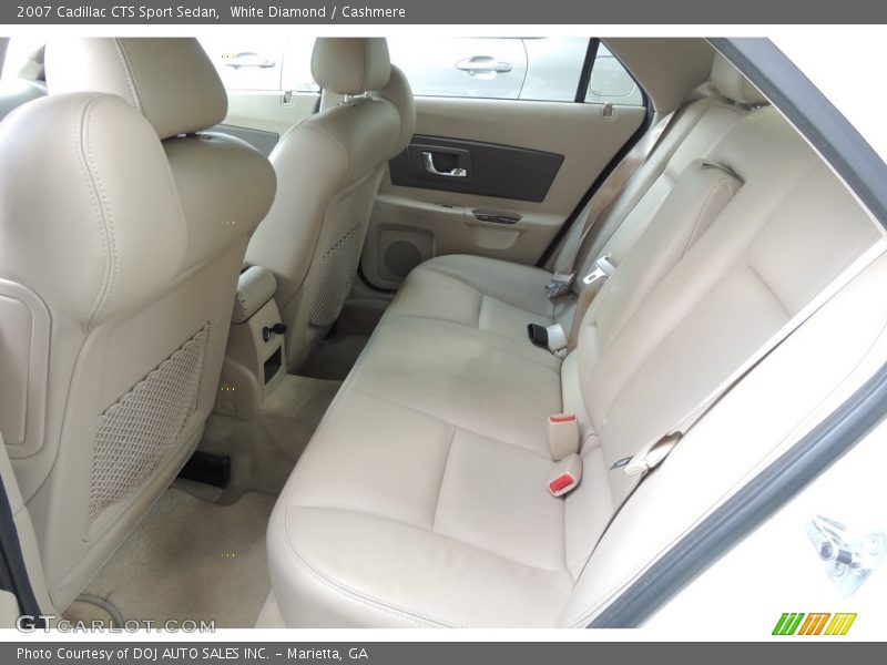 White Diamond / Cashmere 2007 Cadillac CTS Sport Sedan