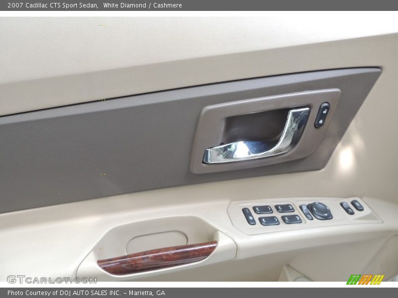 White Diamond / Cashmere 2007 Cadillac CTS Sport Sedan