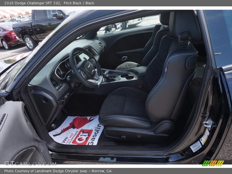 Pitch Black / Black 2016 Dodge Challenger SRT 392