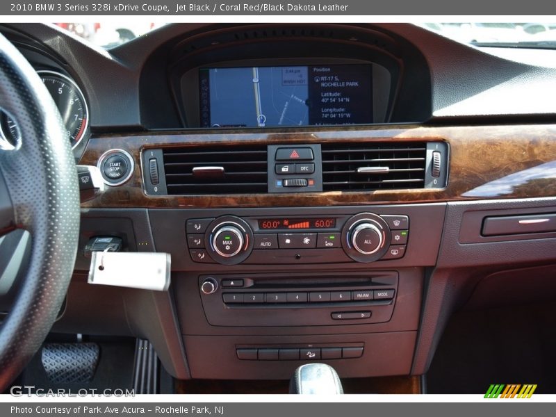 Jet Black / Coral Red/Black Dakota Leather 2010 BMW 3 Series 328i xDrive Coupe