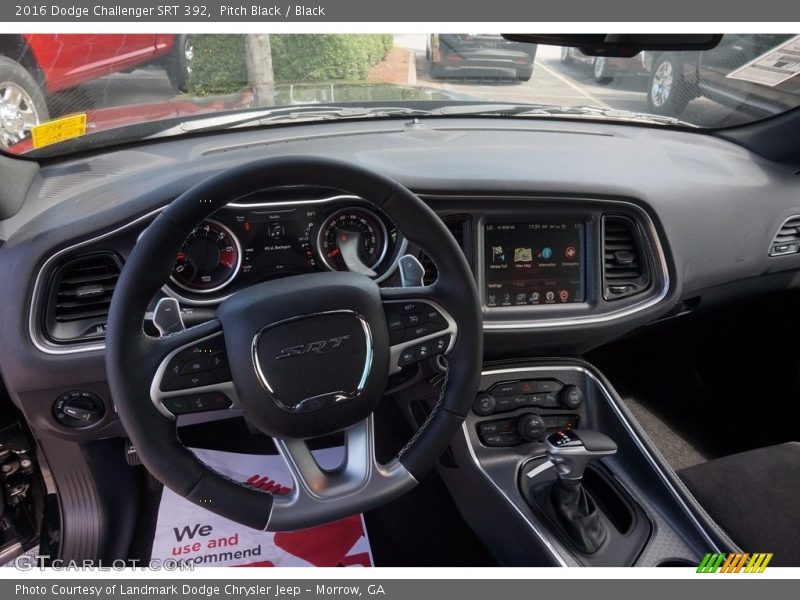 Pitch Black / Black 2016 Dodge Challenger SRT 392
