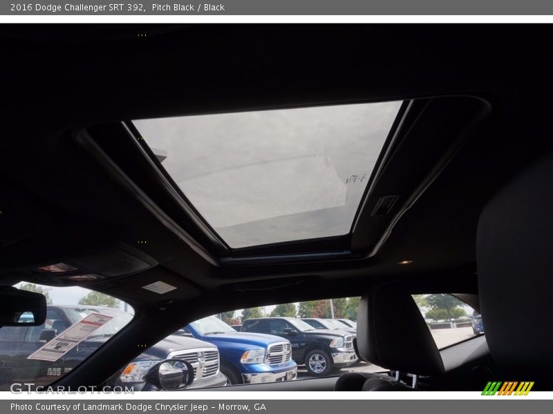 Pitch Black / Black 2016 Dodge Challenger SRT 392
