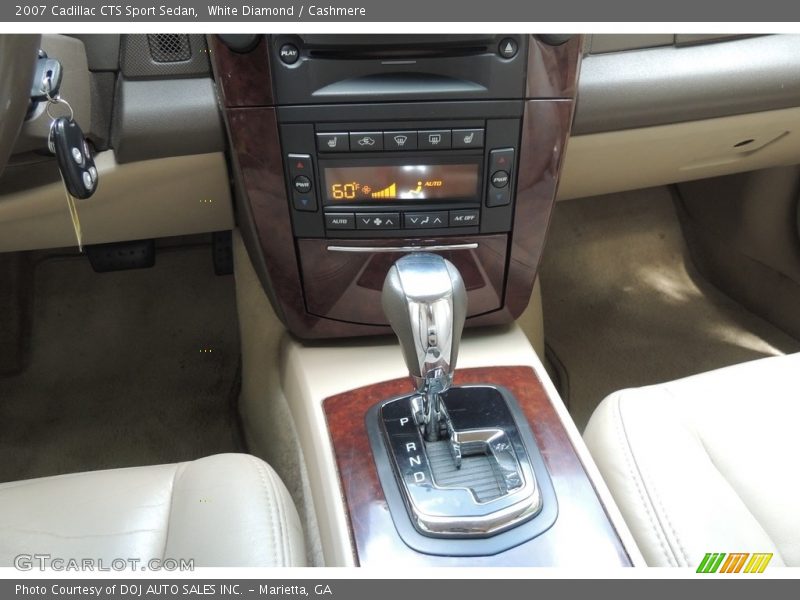 White Diamond / Cashmere 2007 Cadillac CTS Sport Sedan