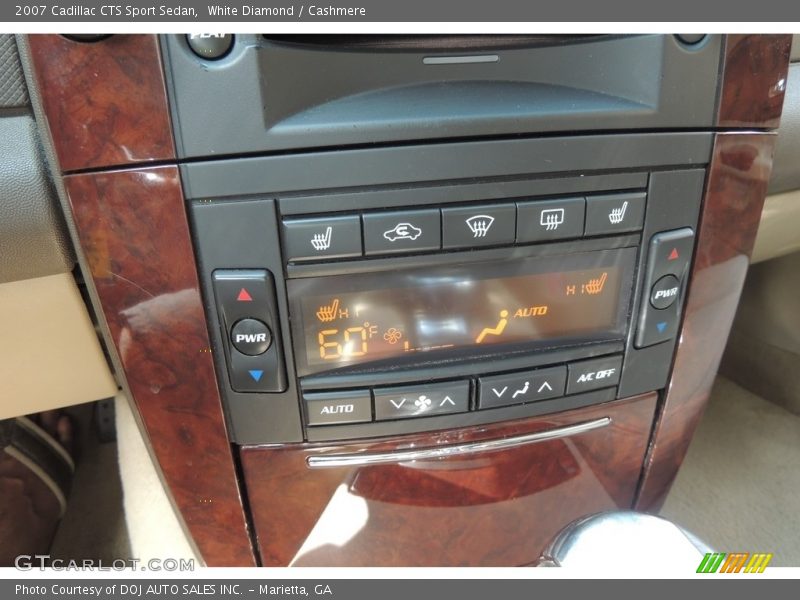 White Diamond / Cashmere 2007 Cadillac CTS Sport Sedan