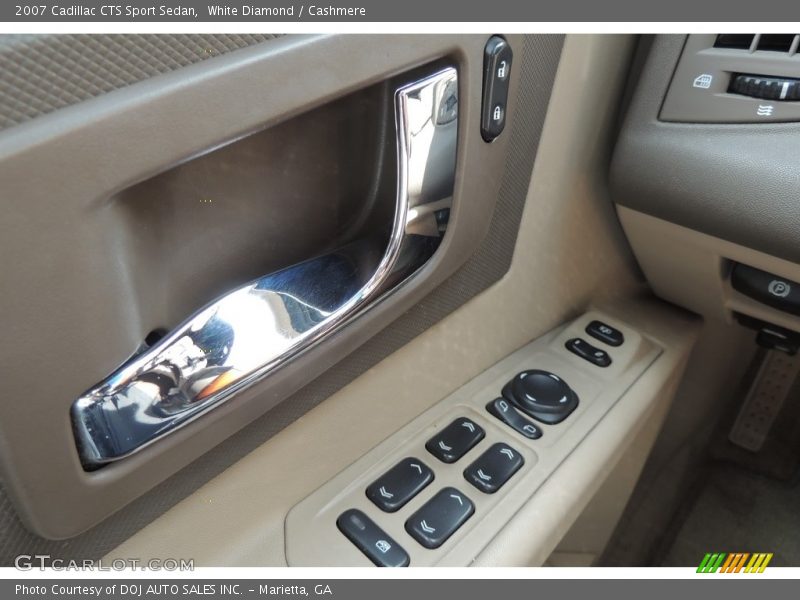 White Diamond / Cashmere 2007 Cadillac CTS Sport Sedan