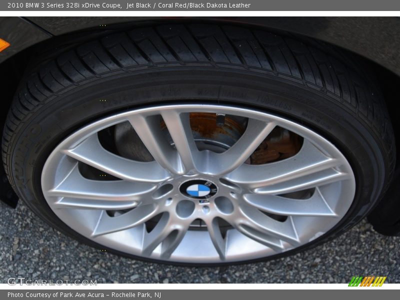Jet Black / Coral Red/Black Dakota Leather 2010 BMW 3 Series 328i xDrive Coupe