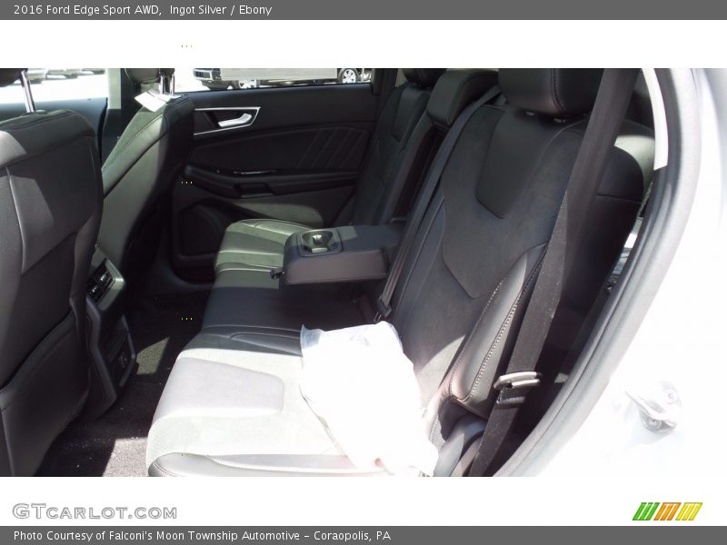 Ingot Silver / Ebony 2016 Ford Edge Sport AWD
