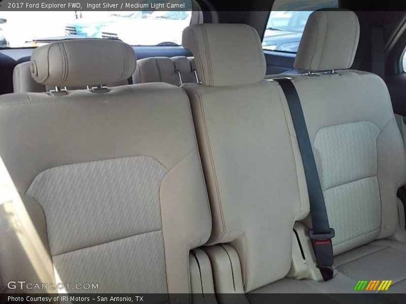Ingot Silver / Medium Light Camel 2017 Ford Explorer FWD