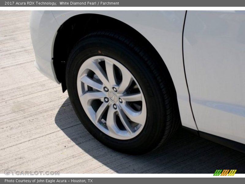 White Diamond Pearl / Parchment 2017 Acura RDX Technology
