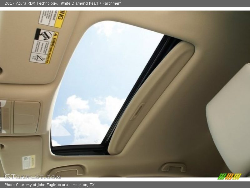 White Diamond Pearl / Parchment 2017 Acura RDX Technology
