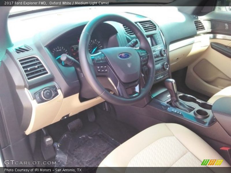 Medium Light Camel Interior - 2017 Explorer FWD 