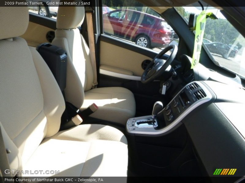 Gold Mist Metallic / Sand 2009 Pontiac Torrent