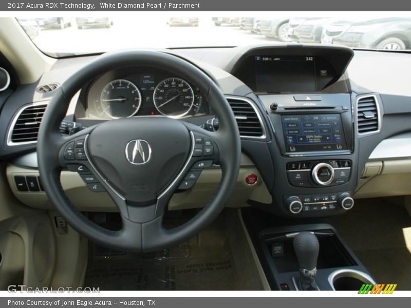 White Diamond Pearl / Parchment 2017 Acura RDX Technology