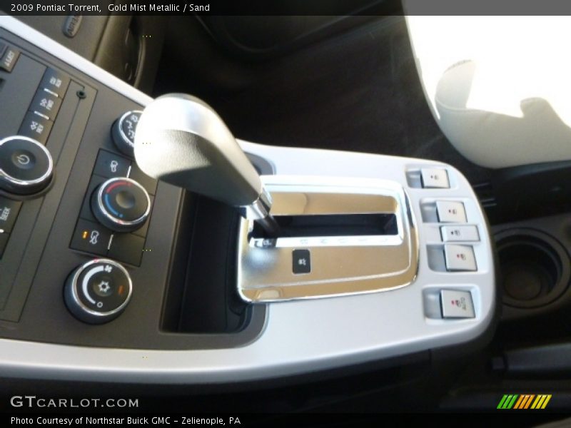 Gold Mist Metallic / Sand 2009 Pontiac Torrent