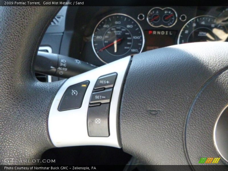 Gold Mist Metallic / Sand 2009 Pontiac Torrent