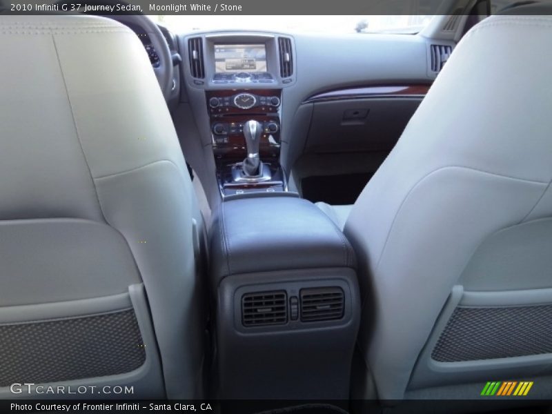 Moonlight White / Stone 2010 Infiniti G 37 Journey Sedan