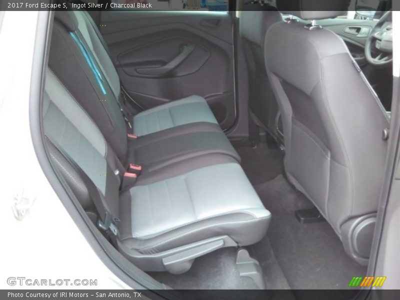 Ingot Silver / Charcoal Black 2017 Ford Escape S