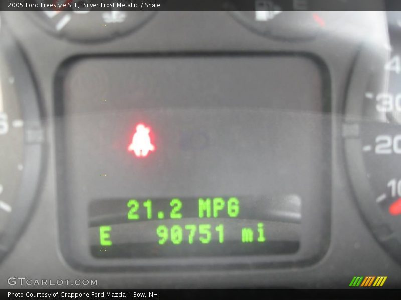 Silver Frost Metallic / Shale 2005 Ford Freestyle SEL