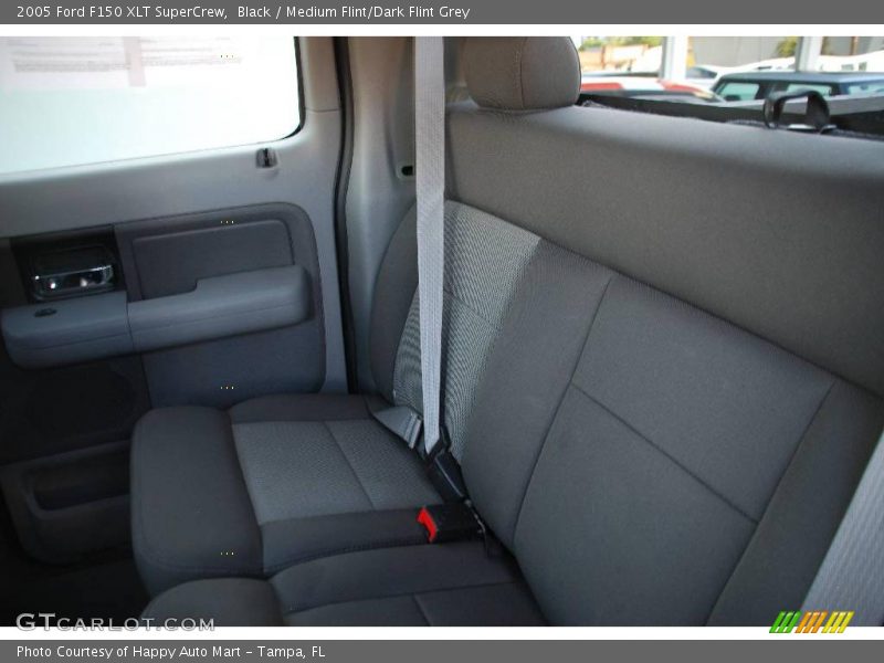 Black / Medium Flint/Dark Flint Grey 2005 Ford F150 XLT SuperCrew