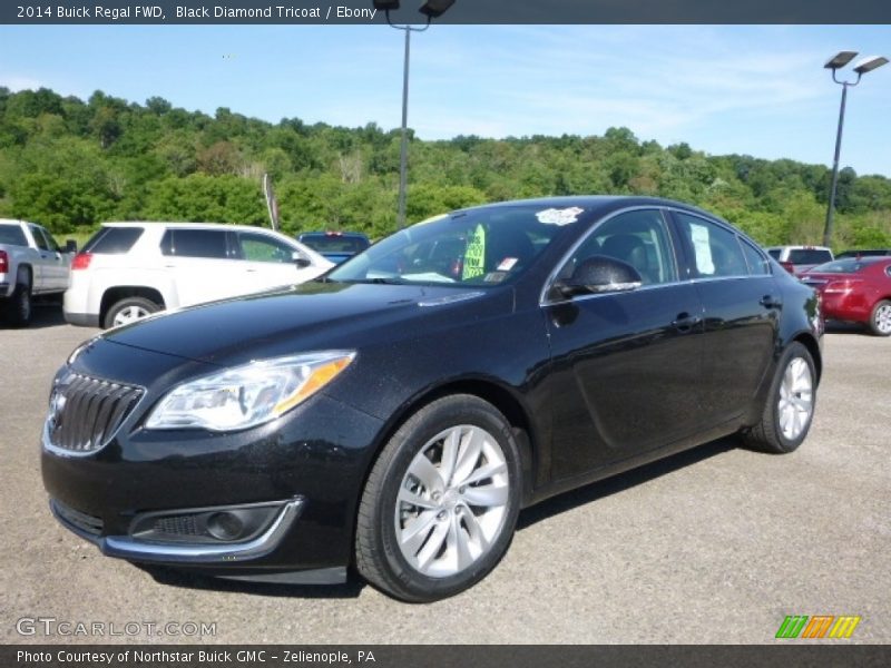 Black Diamond Tricoat / Ebony 2014 Buick Regal FWD